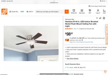 ALL BRAND NEW CEILING FANS AT FRACTIONAL COST