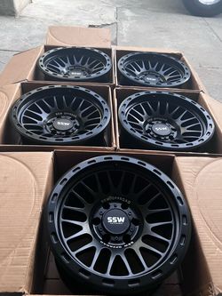 17x9” SSW Griffon Wheels - 5 total