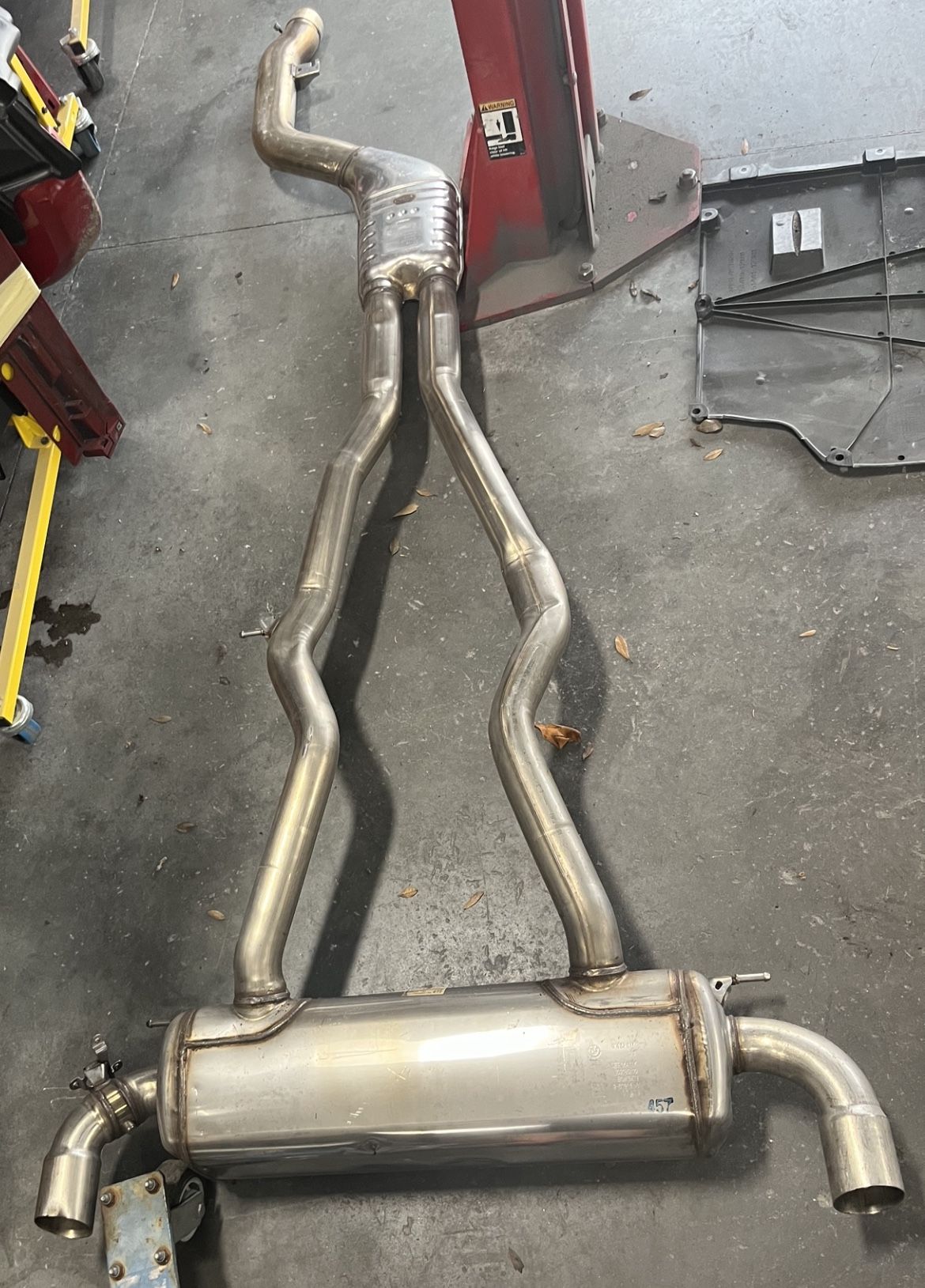 Supra 2023 Exhaust System Original