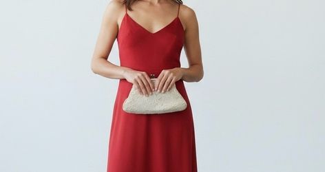Vintage Franchi White Lace Evening Clutch or Shoulder bag purse  NWT