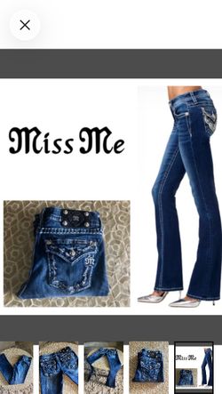 Miss Me embellished boot cut jeans  (28)