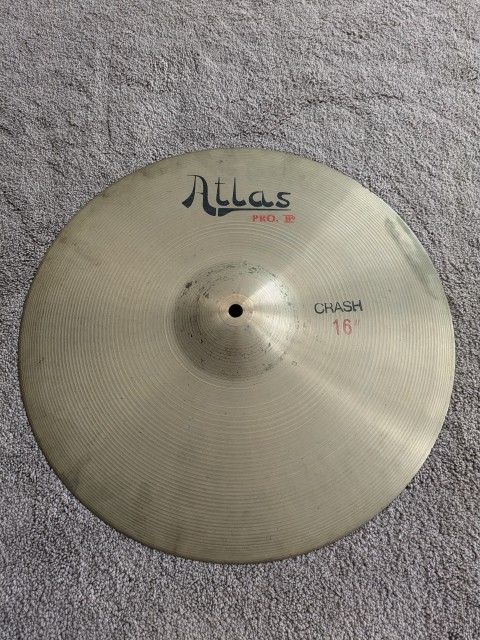 16" Atlas Pro II By UFIP Crash Cymbal
