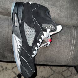 Jordan 5’s Black Metallics , Size 11 