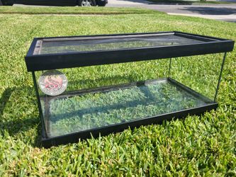 **Small Glass Reptile Tank – $30**