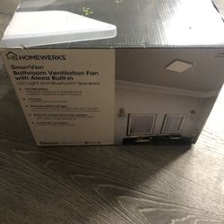 Smart vent bathroom vent