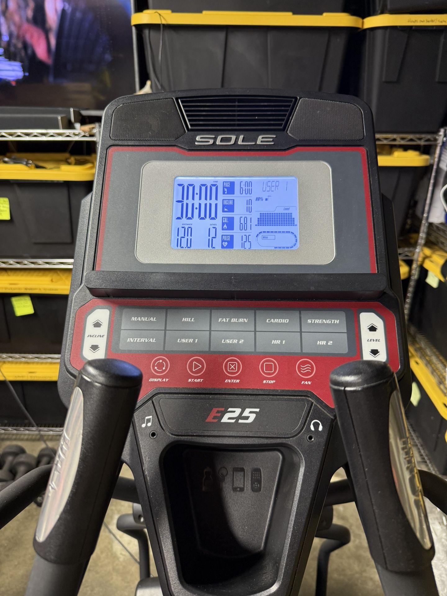 E 25 SOLE Elliptical