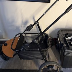 Pet stroller.