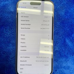 Apple iPhone 15 128 GB Memory Storage Pink PARTS REPAIR BAD ESN Network Locked Carrier Wifi Bluetooth Touchscreen USB Camera Photo Video