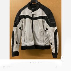 Bilt Armored Motorcycle Jacket Mens Large Removable Lining