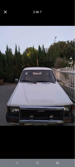 Toyota Pickup Truck – White