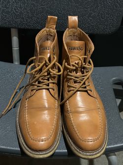 Hawke & Co Leather Lace-Up Boots