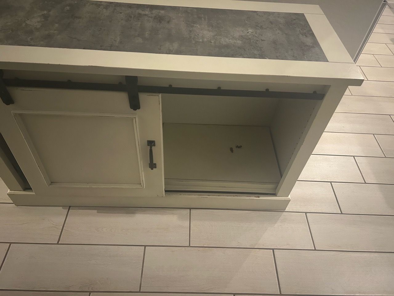 Farmhouse Sliding Barn Door Storage Cabinet for Sale in Phoenix, AZ ...