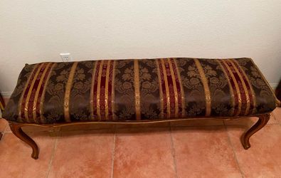 Louis XV-Style Giltwood Bench - $250