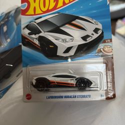 HOTWHEELS LAMBORGHINI HURACAN STERRATO DIECAST REPLICA CAR