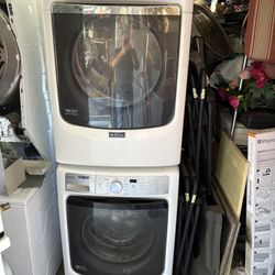Maytag Stackable Washer And Gas Dryer