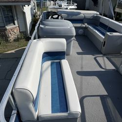 Tritoon With Trailer Included For Sale 