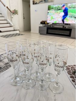 8 2006 Wine Glasses