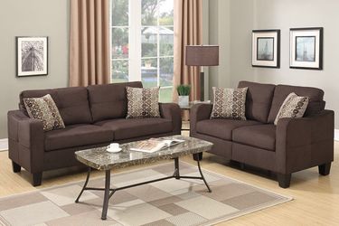 2 Piece Sofa & Love Seat Set F6923