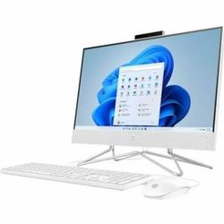 HP 22 Inch All In One PC Intel 11th Gen CPU 8GB RAM 256GB SSD Webcam 1080P LCD Wi-Fi & Bluetooth Wireless Windows 11