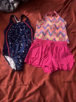 Girls swim