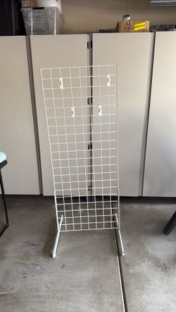 Display Rack With Hooks