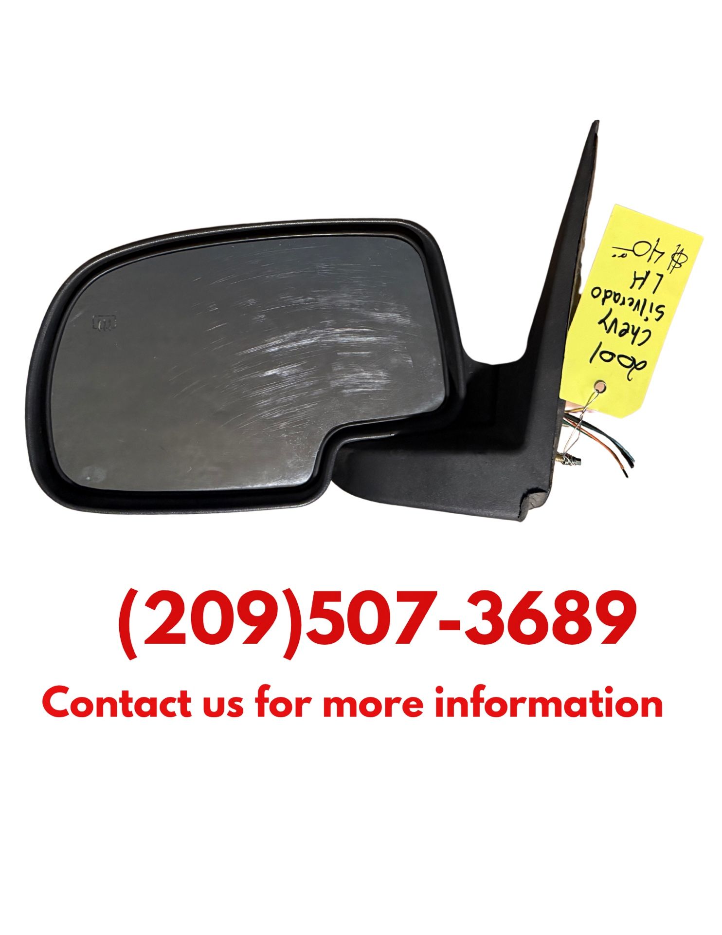 99 - 02 Chevy Silverado Driver And Passenger Side Mirror OEM