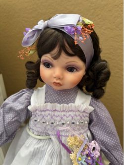 Porcelain. New doll
