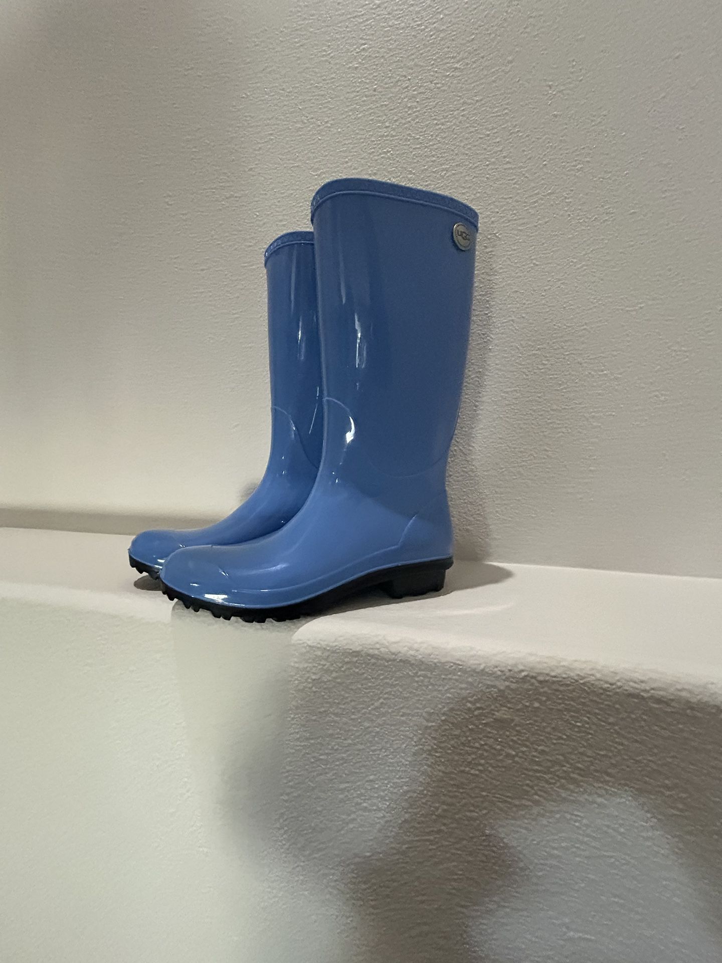 Brand New Ugg Shaye Skyline Blue Rain Boots