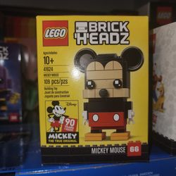 LEGO RARE MICKEY MOUSE BRICKHEADZ SET 41624