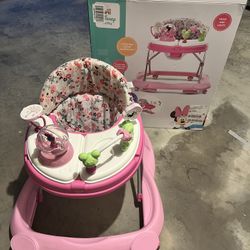 Minnie Mouse Baby Adjustable Walker 