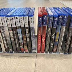 Assorted PS4 and PS5 Games Blowout Sale