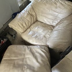 Leather Couch 