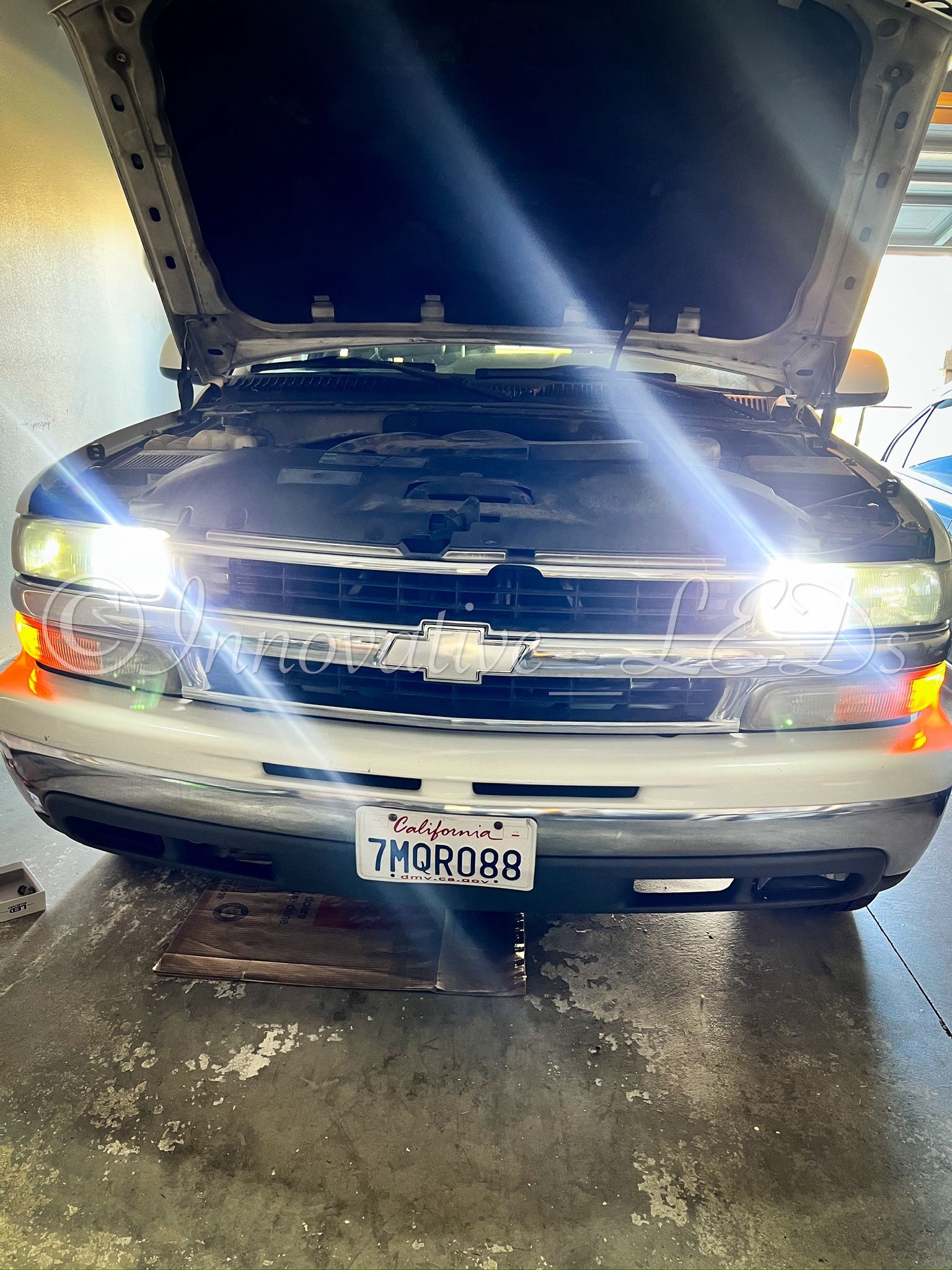 Led Headlights Size 9007 Luces 6000k Bright Glacier White
