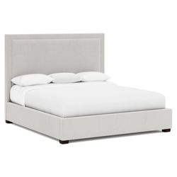 Morgan Espresso King Panel Bed (64" H)