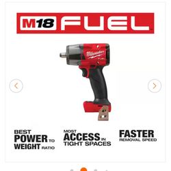 M18 Milwaukee 1/2 Torque Impact Wrench