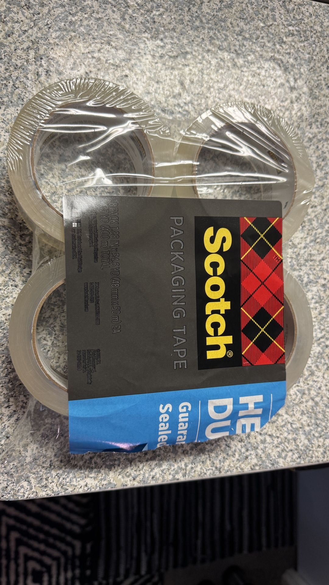 Scotch Packaging Tape (heavy Duty)