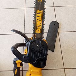 Dewalt 20v chainsaw tool only  excellent condition $100 firm