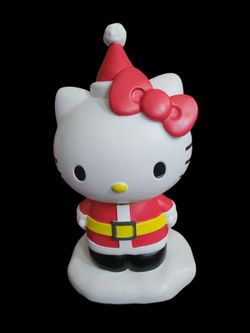Hello Kitty Christmas Santa Claus Figurine