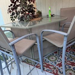 Free Patio Bar and chairs