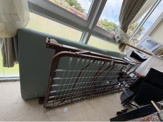 Basic Homecare Semi-Electric Bed with mattress - NEVER USED