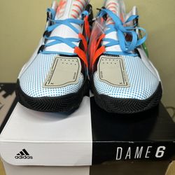 DS Adidas Dame 6 Pusha T “I Am My Own Fan” Men’s size 11.5