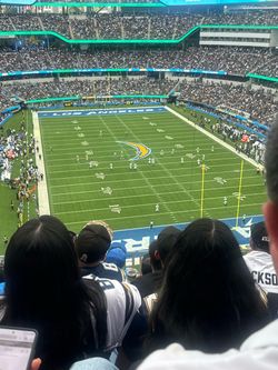 Chargers game against broncos on 10/11