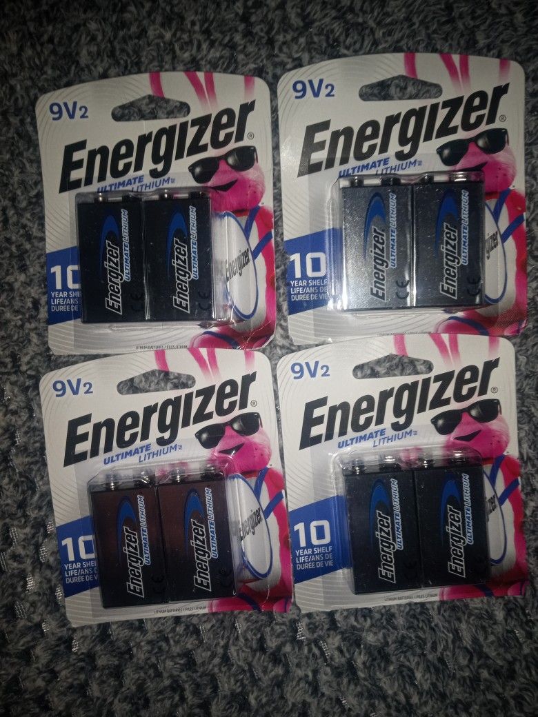 ENERGIZER LITHIUM 9 V BATTERIES