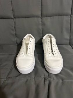 Vans  old skool platform size  7.5  women
