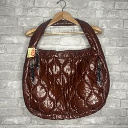 Free People Movement Surplus Shine Carryall Shoulder Bag NWT ONE SIZE (Nutshell)