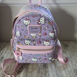 Loungefly Sanrio Hello Kitty Sweets All-Over-Print Double Strap Shoulder Bag