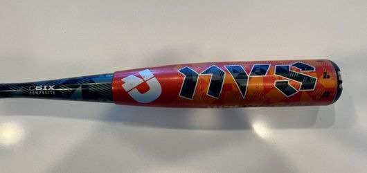 Demarini NVS Vexxum Baseball Bat: Model VXR15, 31/21 (-10), 2-3/4" barrel, Orange/Black