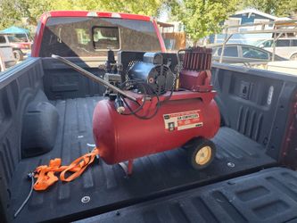 Sears 20-Gallon 4 HP Air Compressor – 240V – Twin Cylinder