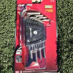 Husky 13 Piece Sae Long Arm Hex Key Set