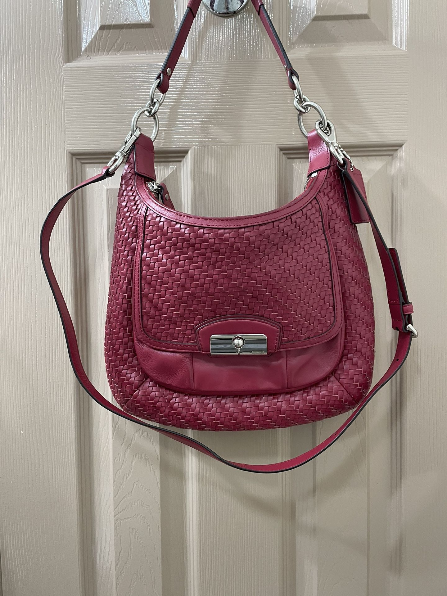 Coach Cherry Red Shoulder Bag